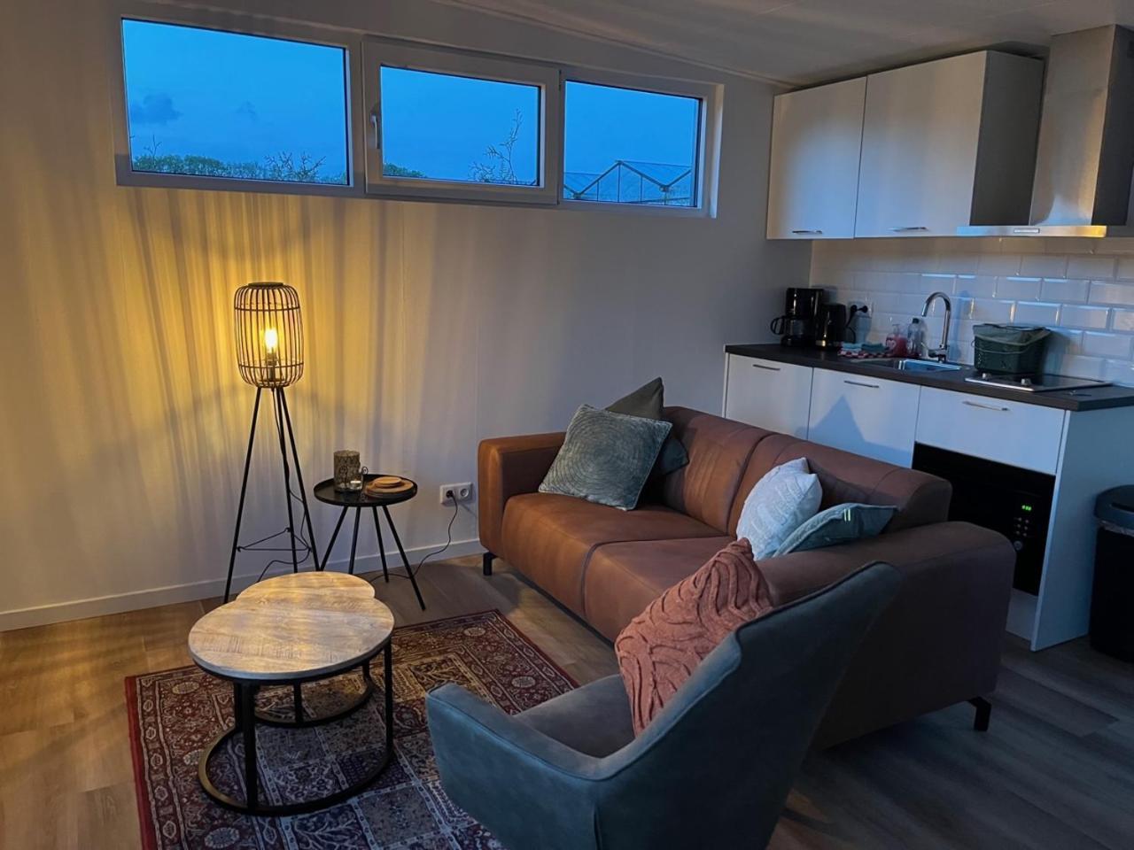 Linked Chalet Oostvoorne Exterior foto